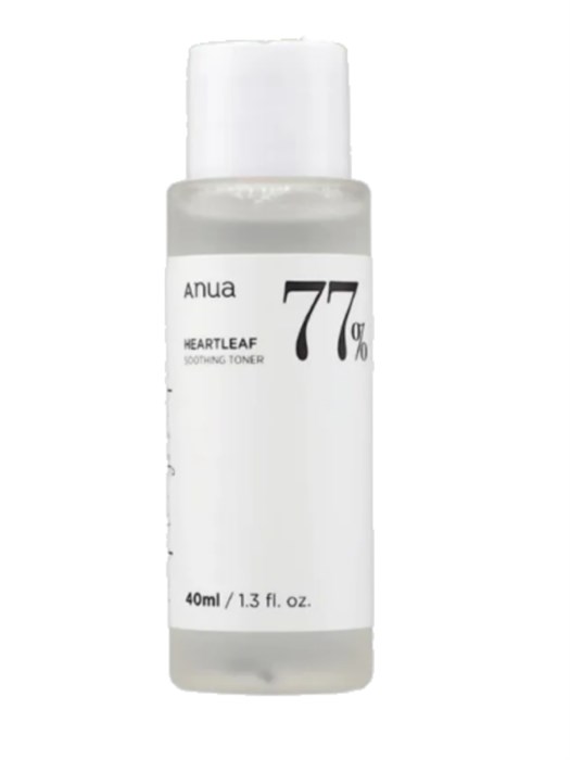 ПОД ЗАКАЗ.Anua Балансирующий тоник на основе хауттюйнии 40 мл Heartleaf 77% Soothing Toner 8809640731457 - фото 7999