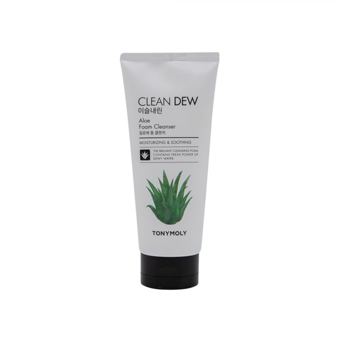 ПОД ЗАКАЗ.Tony Moly Пенка для умывания с экстрактом алоэ Clean Dew Aloe Foam Cleanser 8806358531485 - фото 8121