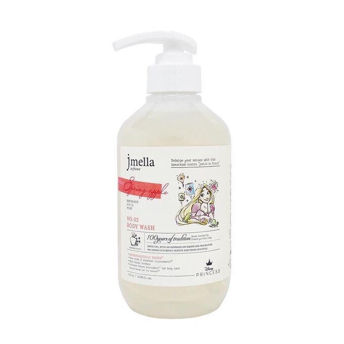 ПОД ЗАКАЗ.Jmella Парфюмированный гель для душа Весеннее яблоко Body Wash Disney Spring Apple 8809852543039 - фото 8224