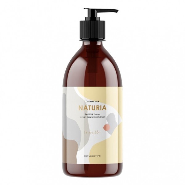 ПОД ЗАКАЗ.Naturia Кремовый гель для душа Ваниль 750мл Creamy Milk Body Wash-So Vanilla 8802929005645 - фото 8238