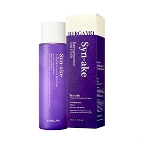 ПОД ЗАКАЗ.Bergamo Антивозрастной тонер с пептидами змеиного яда Syn-ake Essential Toner 8809414192439