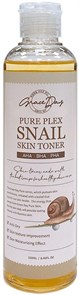 ПОД ЗАКАЗ.Grace Day Увлажняющий тонер с муцином улитки Pure Plex Snail Skin Toner 8809446656800