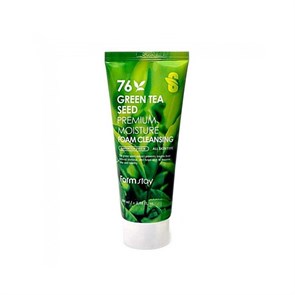 ПОД ЗАКАЗ.Farmstay Пенка для умывания с зеленым чаем Premium Moisture Green Tea cleansing foam 8809469775137