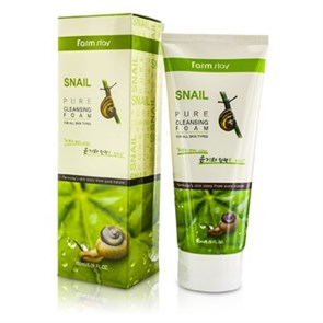 ПОД ЗАКАЗ.Farmstay Пенка для умывания с улиткой Snail Pure Cleansing foam 8809480770852