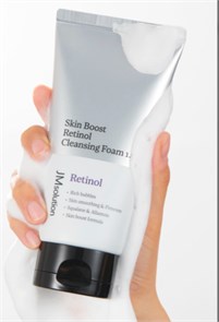 ПОД ЗАКАЗ.JMsolution Пенка с ретинолом для выравнивания тона кожи Skin Boost Retinol Cleansing Foam 8809696352026