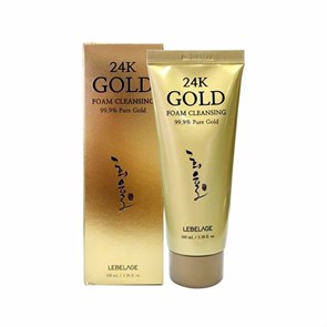 ПОД ЗАКАЗ.Lebelage Пенка для умывания с 24К золотом Heeyul 24K Gold Foam Cleansing 8809445617048