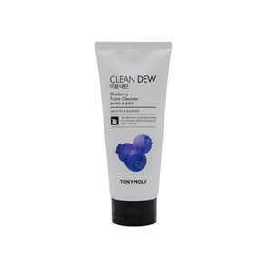 ПОД ЗАКАЗ.Tony Moly Пенка для умывания с экстрактом черники Clean Dew BlueBerry Cleanser 8806358531270