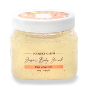 ПОД ЗАКАЗ.Bouquet Garni Сахарный скраб для тела Розовый грейпфрут Sugar Body Scrub Pink Grapefruit 8809487048589